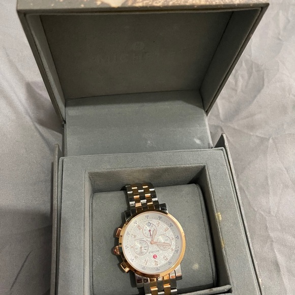 MICHELE DIAMOND CHRONOGRAPH WATCH - Picture 7 of 9